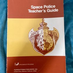 Space Police Teacher's Guide circa 1979  ISBN 0(contact info removed)30