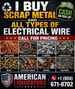 Scrap wire and metal buyer top price cash