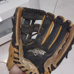 Rawlings Playmaker Series Youth Baseball Glove, Camel/Black, 11.5 inch US