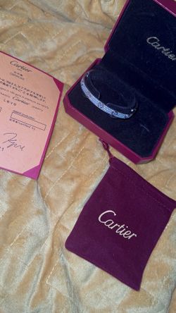 Moissanite Cartier Bracelet