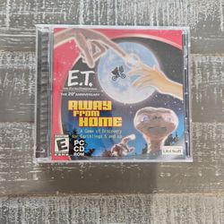 E.T. The Extraterrestrial - Away From Home PC Game, Movie Collectible Rare