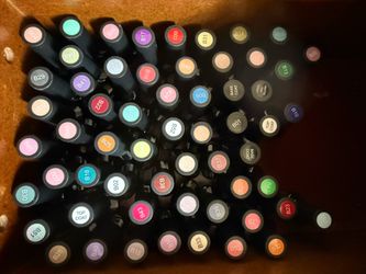 Over 50 gel polishes