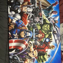 Avengers - Wall Canvas 