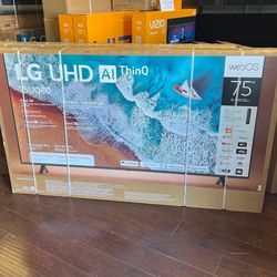 75”Lg UHD 4K SMARR TV