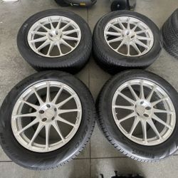 Prodrive GC-01L 19x8.5" 5x112 wheels 265/50/19 NEW

