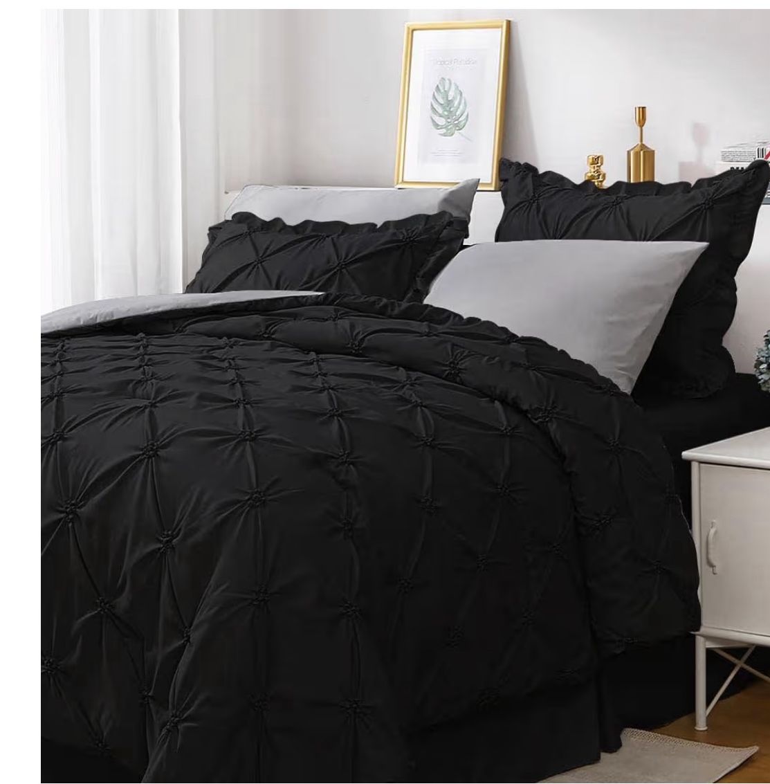 Brand New King Size Comforter Set 7 Pieces