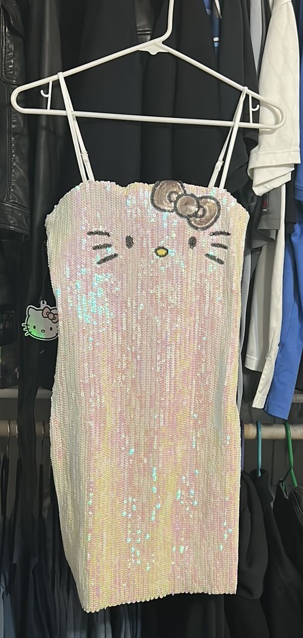 Hello Kitty X Forever 21 Sequin Dress Small New With Tags