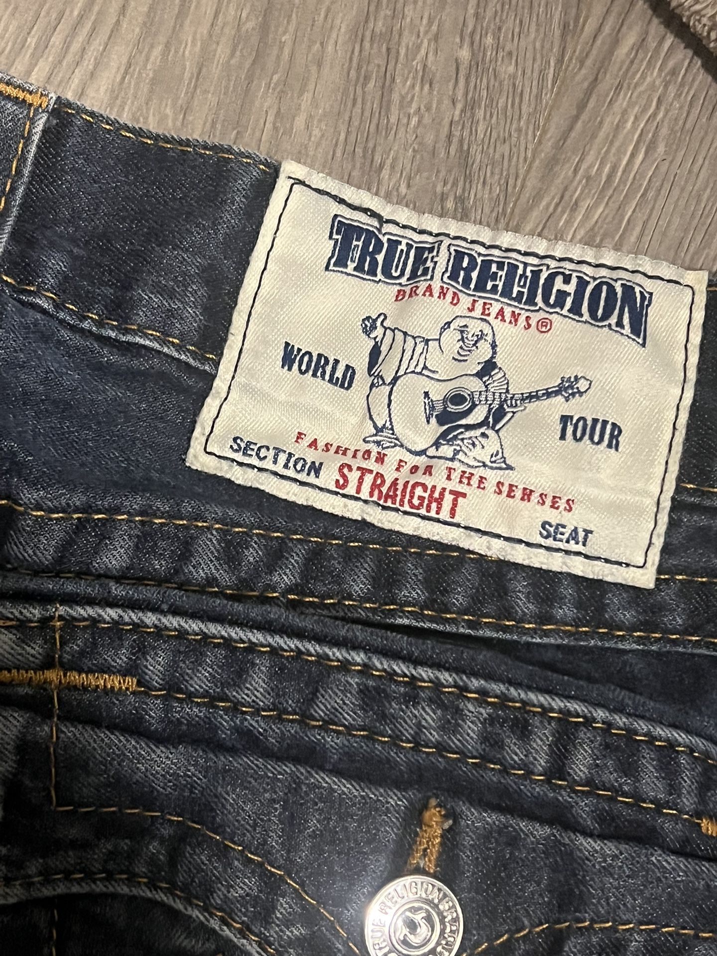 True Religion Men’s Straight Jeans 