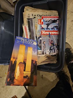 911 News Paper And Book