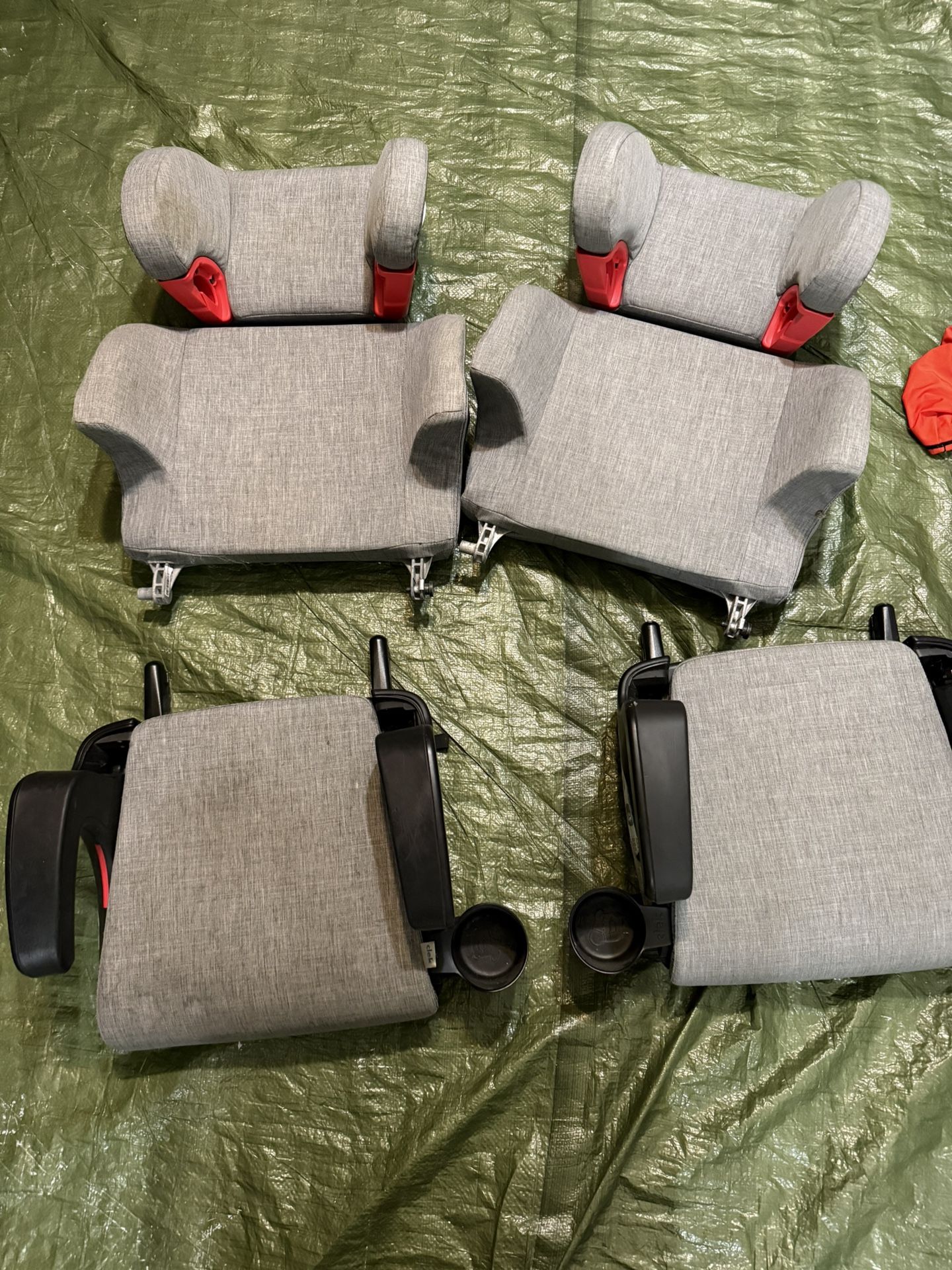 2 Clek High back Booster Seats