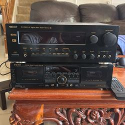 Teac Receiver & Cassette Deck