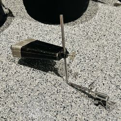 Cowbell with bass drum mount