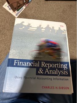 Financial Reporting & Analysis