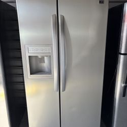 LG Stainless Steel Refrigerator And Freezer