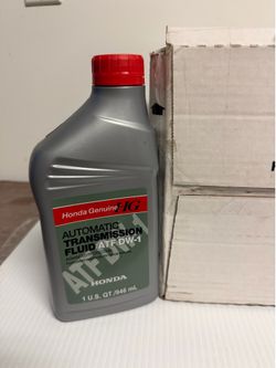 The product is a pack of 8 genuine OEM Honda Automatic Transmission Fluid ATF DW-1, with each container holding 1 quart of fluid. Specifically designe