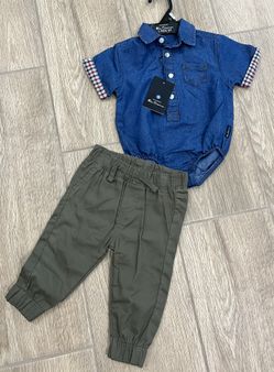 Baby Boy Button Down Set