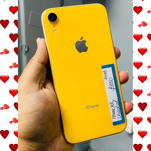 iPhone XR 64gb Yellow Unlocked Finance for 0 Down, No Credit