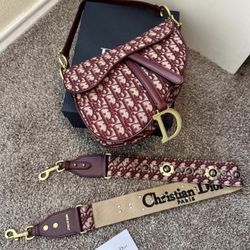 ✨CD Saddle Oblique 2-Way Shoulder Bag✨