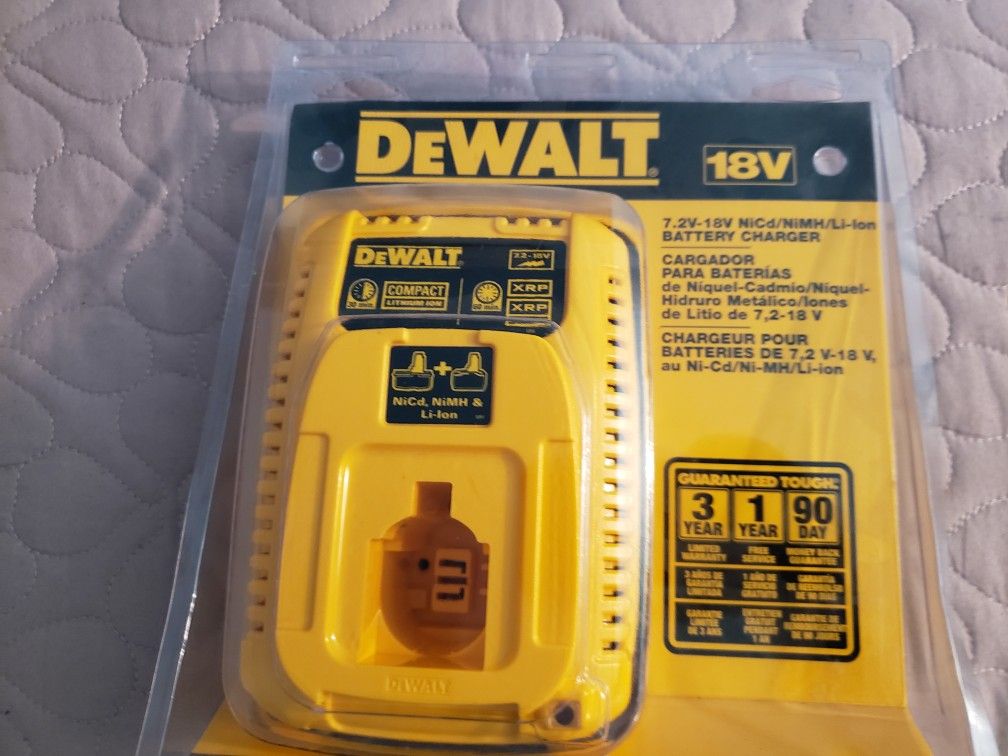 New DeWalt 18V Battery Charger