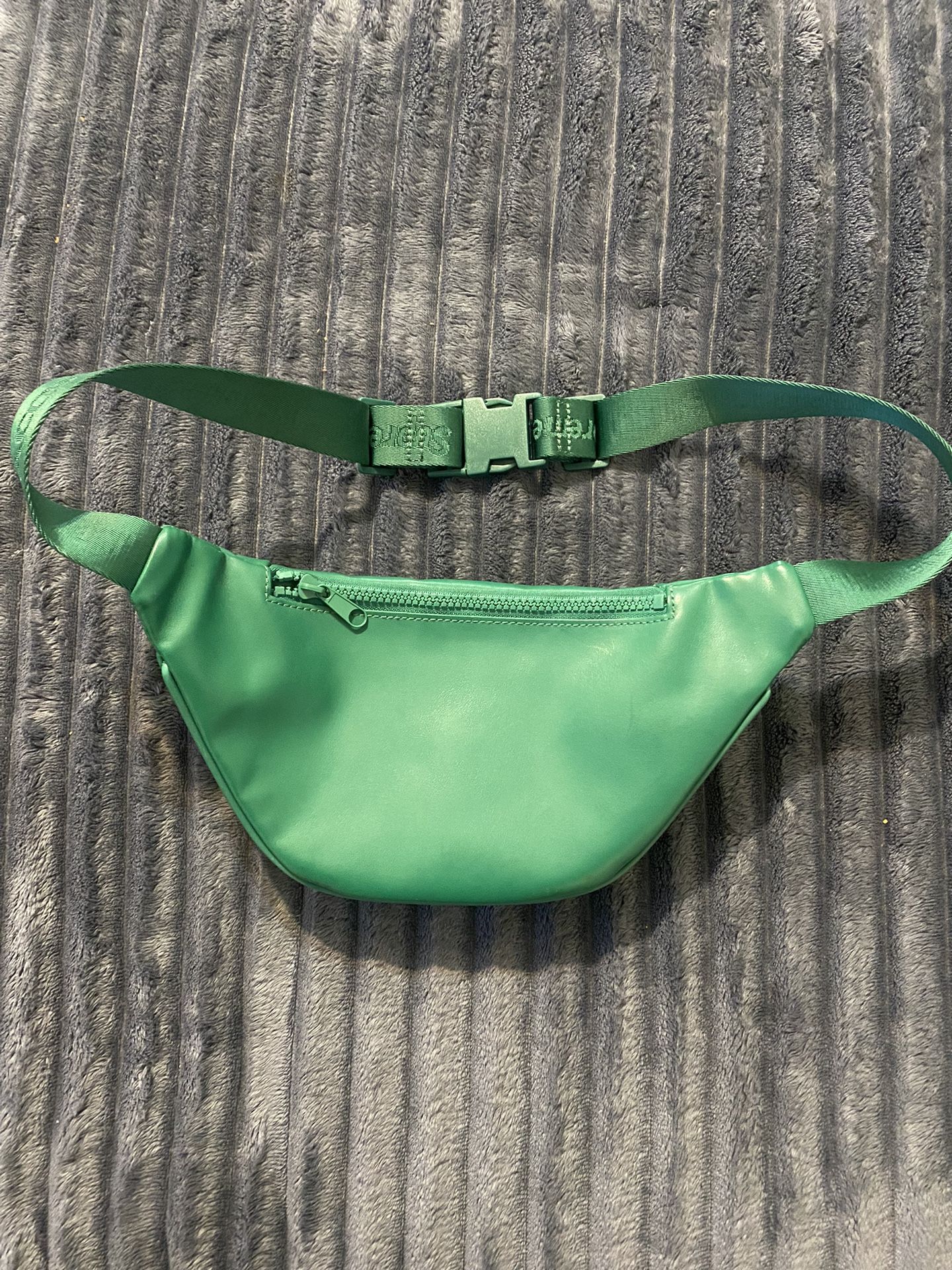 Supreme X Lacoste Green Leather Waist Bag for Sale in Clark, NJ