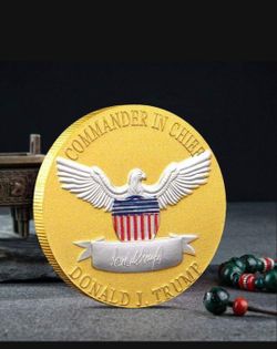 New Trump Coin's Gold and Silver Plated