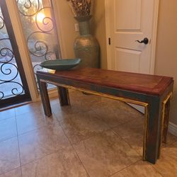 Rustic Southwest Style Side Table 