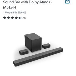 Vizio Soundbar M51a-H