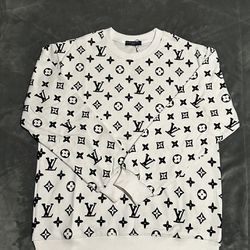 Classic Print Louis Vuitton Sweater 