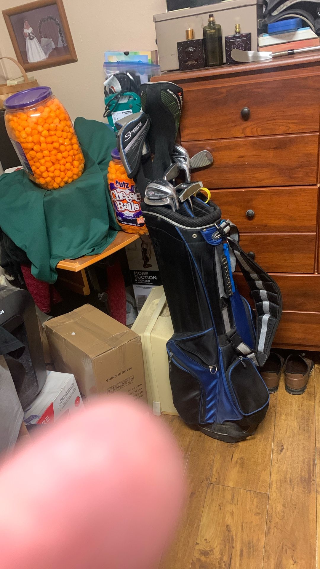 McGregor Golf Clubs With Adam’s Drivers With Size 10 FJ Golf Shoes
