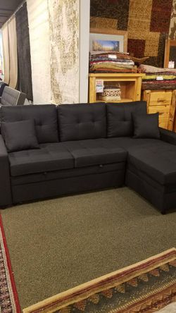 Sectional sofa sleeper - with storage, Same Day Delivery