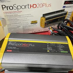 Pro Mariner Pro Sport HD20 Plus 3 Bank Marine Battery Charger (NEW)