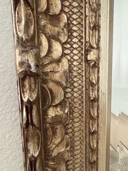 Antique Gold Leaf Mirror Beveled Edge