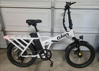 Elife Hunter Folding Fat Tire Electric Bike