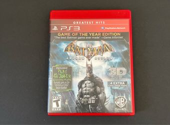 Batman Arkham Asylum PS3