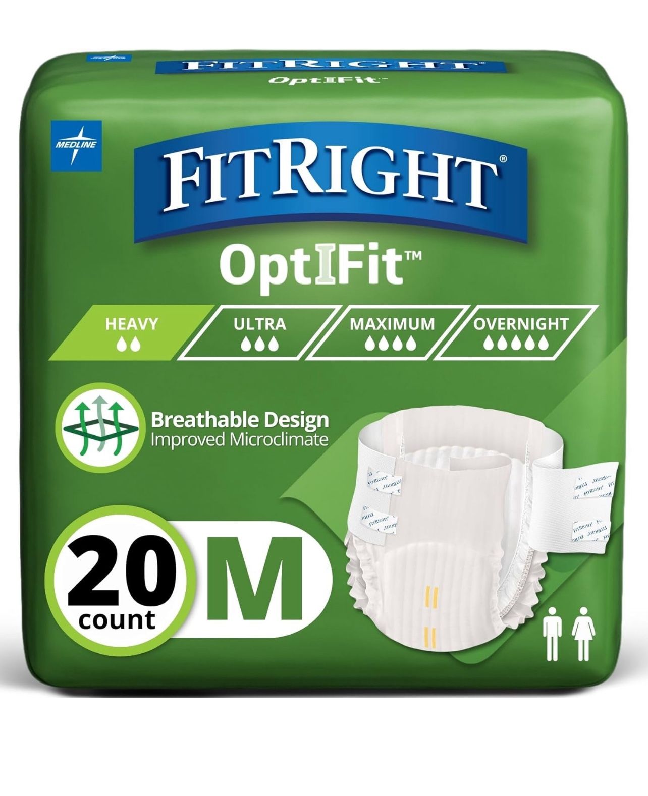 Adult Diapers Size Medium 