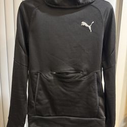 Puma Black Performance Hoodie (Small)