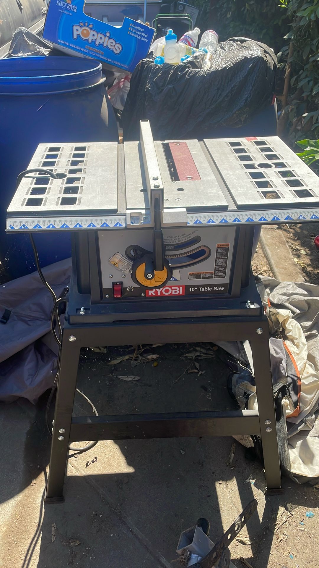 Ryobi 10 In Table Saw
