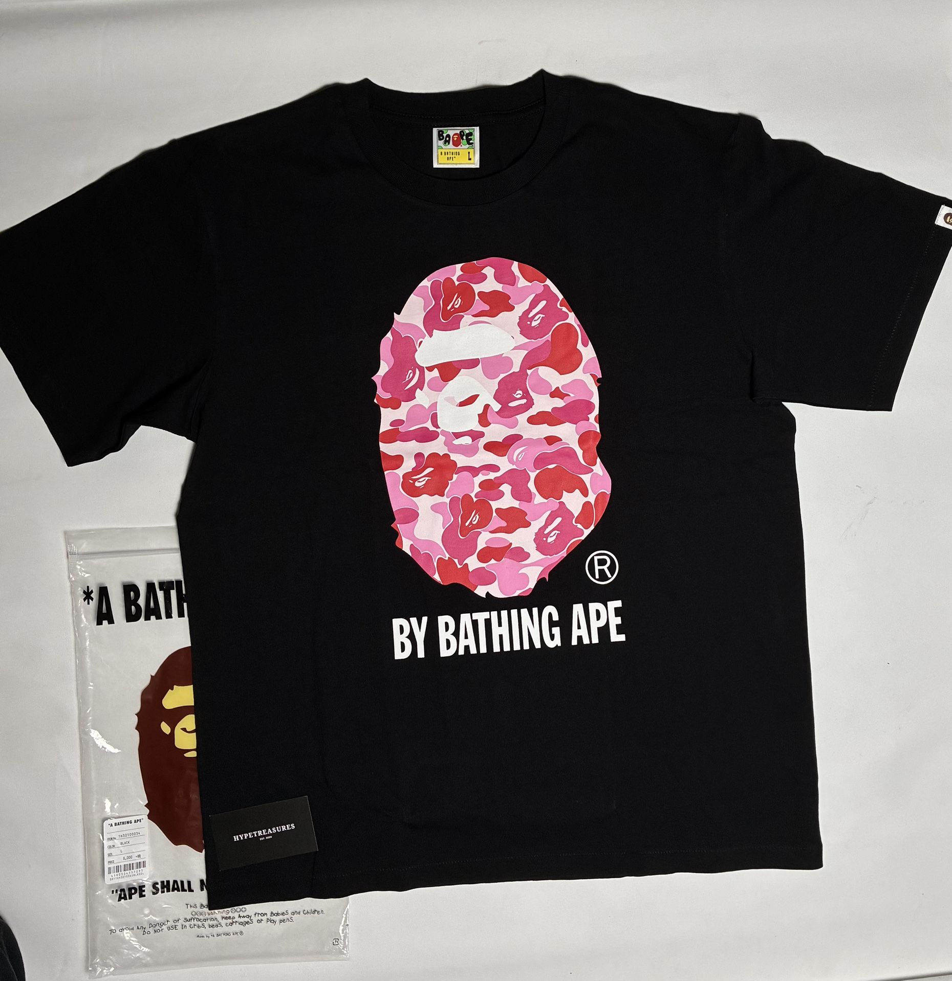 Brand New Bape By Bathing Ape ABC camo Tee large