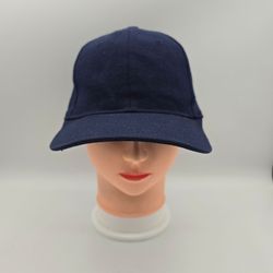 Unbranded Navy Blue Acrylic Hat Size 7. 12