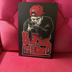 Movie metal sign