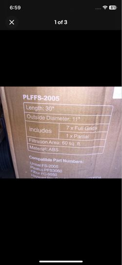 POOLPURE Grid Pool Filter PLFFS-2005 New Open Box