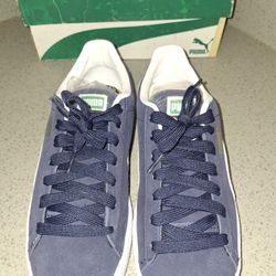 Puma Sueda Classics Blue (W) White BRAND NEW 