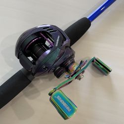 Bait caster Combo  Fishing Rod And Reel