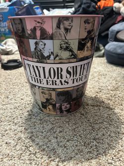 Taylor Swift Eras Tour Popcorn Tin