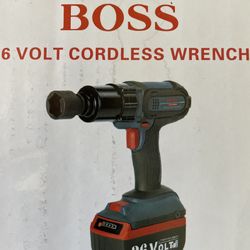 36 Volts Cordless Heavy Duty Impact Wrench 