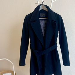 Banana Republic Coat-Black