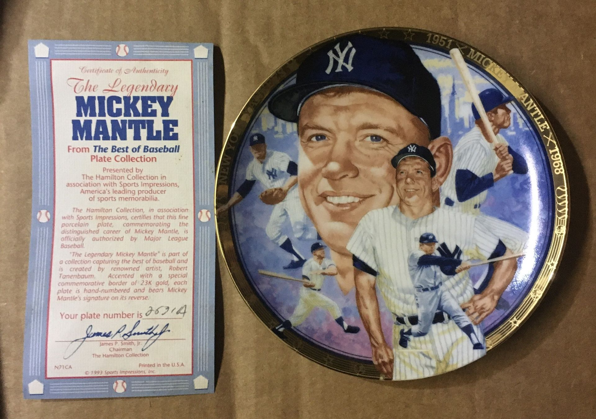Mickey Mantle The Legendary Edition Limited