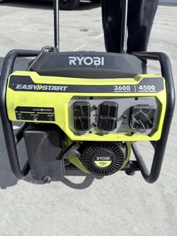 Ryobi Easy start 3600/4500w Generator