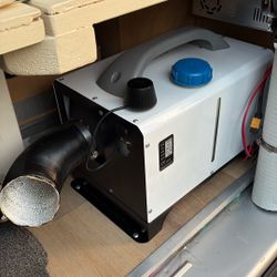 Diesel  Heater Chained