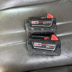 Milwaukee Battery 5.0 And 3.0